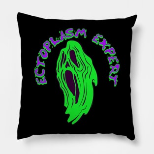 Ghost Hunting Ectoplasm Expert Pillow