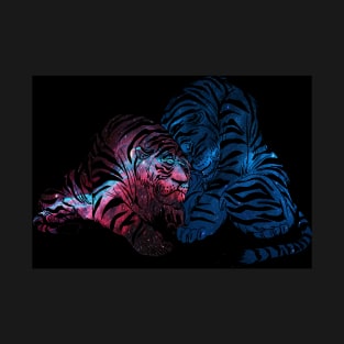 Space tiger cuddles T-Shirt