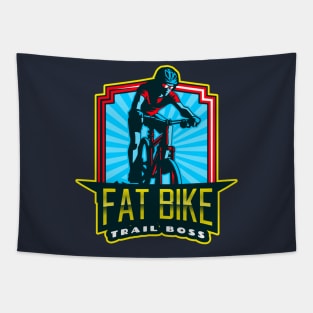 Fat Bike Trail Boss Tapestry