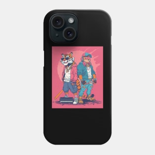 The Irresistible Charm of Calvin and Hobbes Phone Case