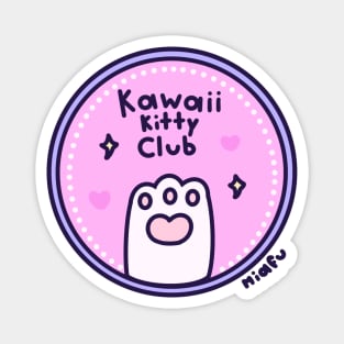 Kawaii Kitty Club Magnet
