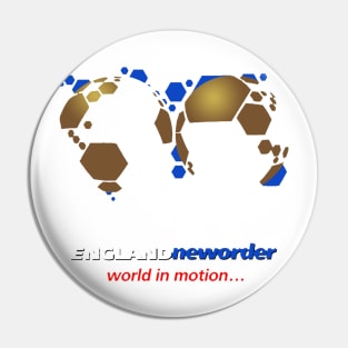 World In Motion Pin