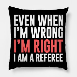 Referee Right Pillow