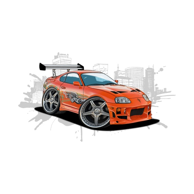 Supra Fast & Furious by AmorinDesigns