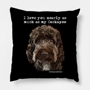 Cockapoo Love Pillow