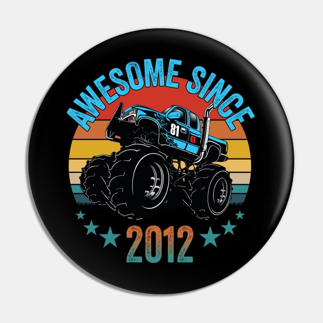 11th Birthday - Awesome Since 2012 Pin by Kudostees