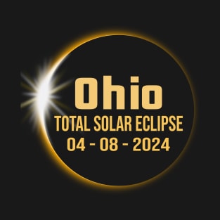 State Ohio Total Solar Eclipse T-Shirt