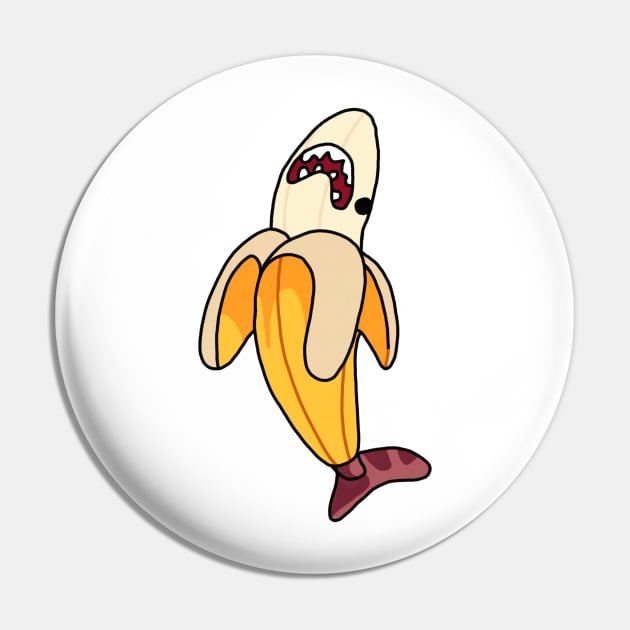 banana shark Pin by cmxcrunch