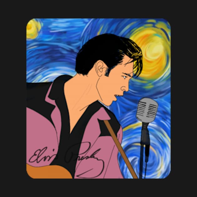 Elvis Presley design by ARTCHAN 