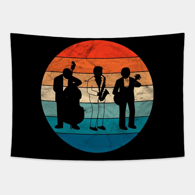 Vintage Jazz Musicians Tapestry by ChadPill