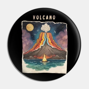 Volcano Pin