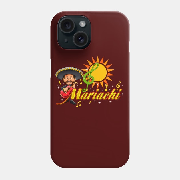 Mariachi Phone Case by Peter Awax