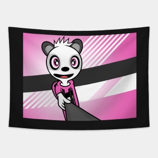 Mei Panda Selfie Tapestry