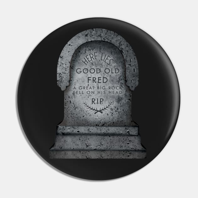 Haunted Mansion Gravestone Pin by VirGigiBurns