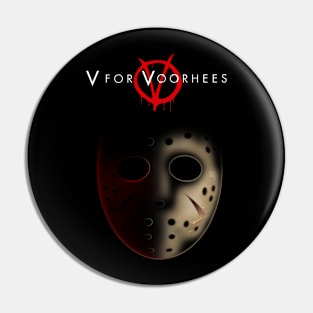 V for Voorhees Pin