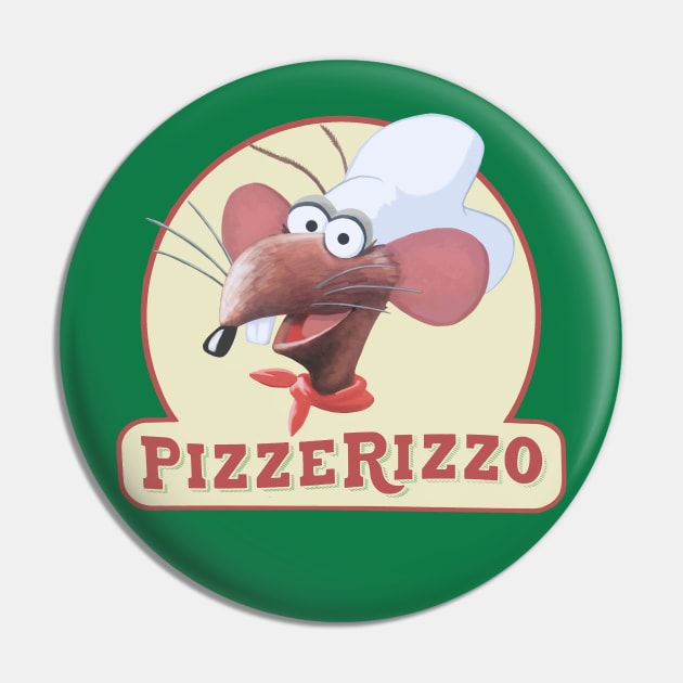 PizzeRizzo Pin by Durkinworks