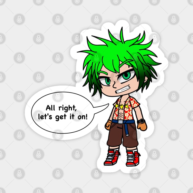 Crazy Taxi Axel Gacha Club Style Magnet by ParaholiX