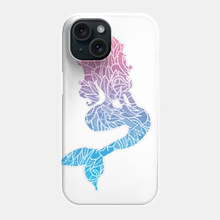 Blue and Pink Mermaid Phone Case