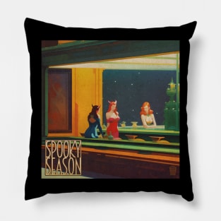 Halloween Spooky Season Harlot Hotel Pulp Cover Pillow