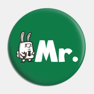 Mr. Rabbit Pin