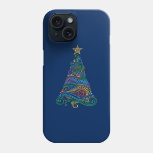 Psychedelic Christmas Tree Phone Case