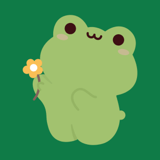 Frog with flower T-Shirt