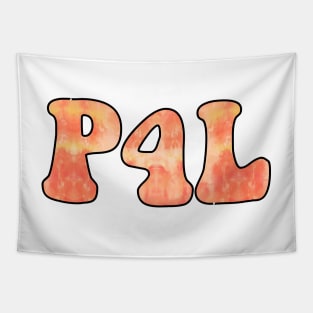 Tie Dye Orange Pogue 4 Life / P4L Tapestry