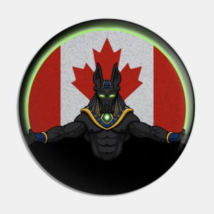 Anubis Canada Pin