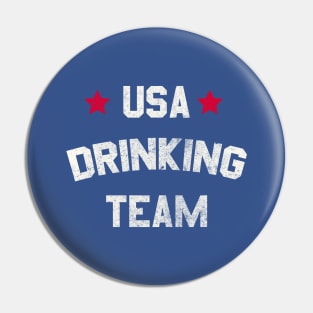 USA Drinking Team Pin