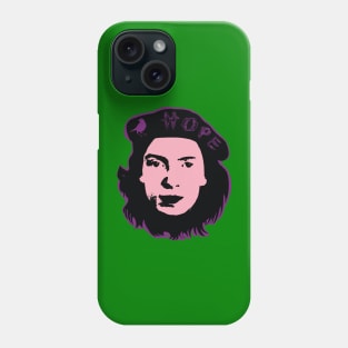 HOPE is the Thing With Feathers Emily Dickinson Che Guevara Pop art design Purple Version Phone Case