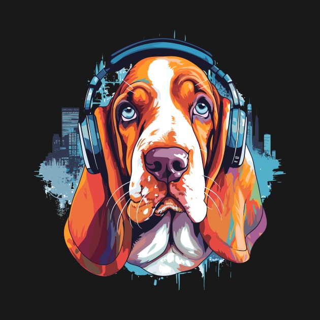 Basset Hound Animal World Pet Dog Loving Fun by Cubebox