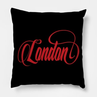 Inspired by London / Red Pillow