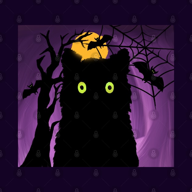 2020 Halloween Cat Artwork by TheBlendedRack