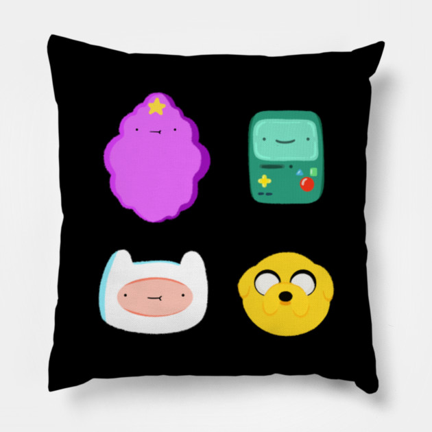 Adventure Time Characters Adventure Time Pillow Teepublic Au