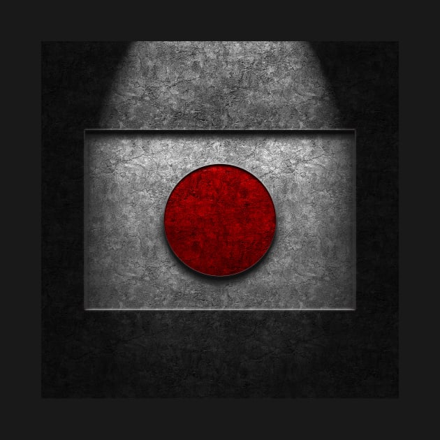 Japanese Flag Stone Texture Repost by learningcurveca