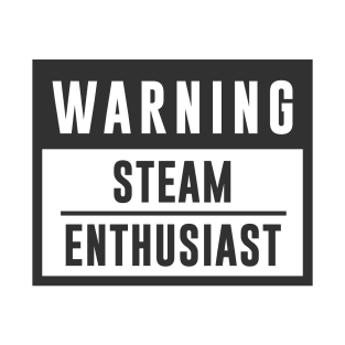 Train Design Warning Steam Enthusiast T-Shirt