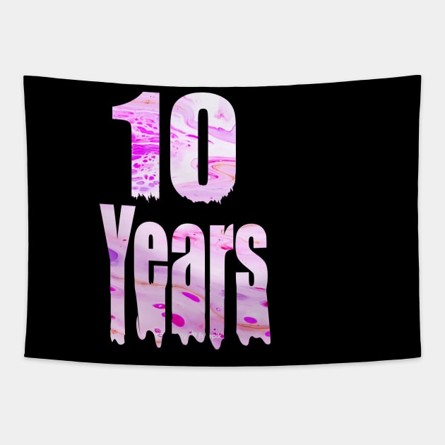 10 Years Tapestry by Yous Sef