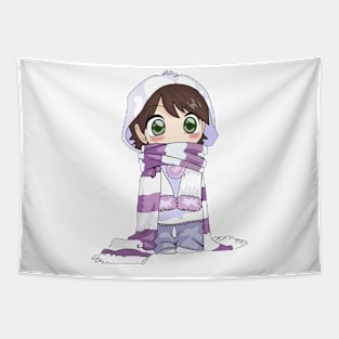 Kawaii Girl Tapestry