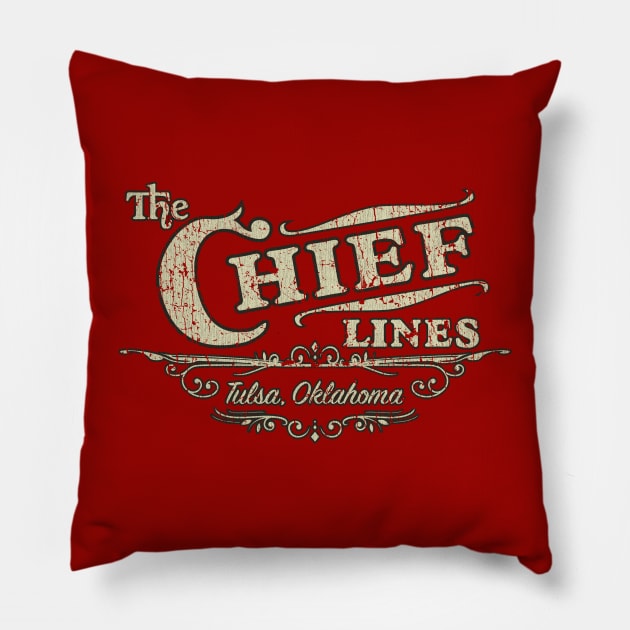The Chief Lines 1931 Pillow by JCD666
