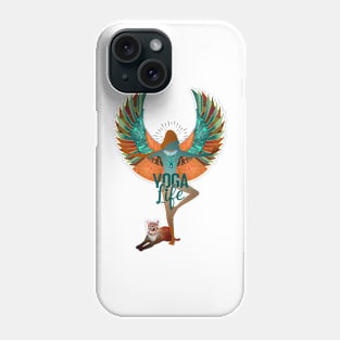 yoga live Phone Case