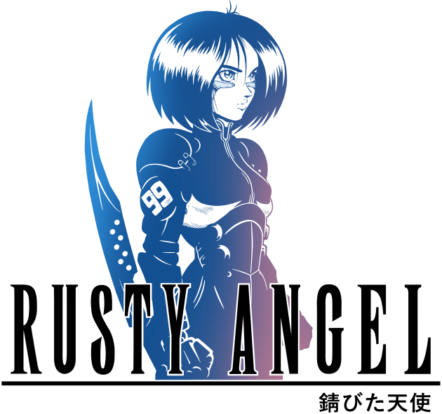 Rusty Angel Kids T-Shirt by Cattoc_C