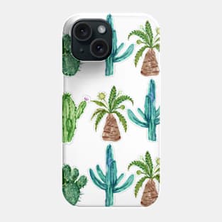 cactus1 green Phone Case