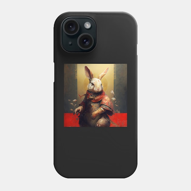 Year of the Rabbit - Dressed to Kill Phone Case by BeachBumPics