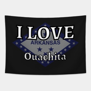 I LOVE Ouachita | Arkensas County Tapestry