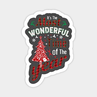 The Most Wonderful Time T-shirt Magnet