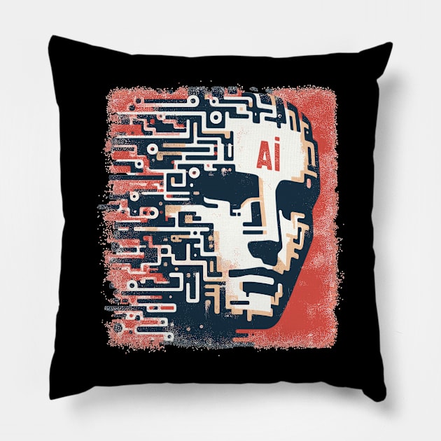 AI Pillow by Vehicles-Art