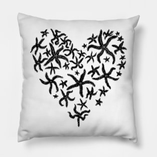 Starfish Heart Pillow