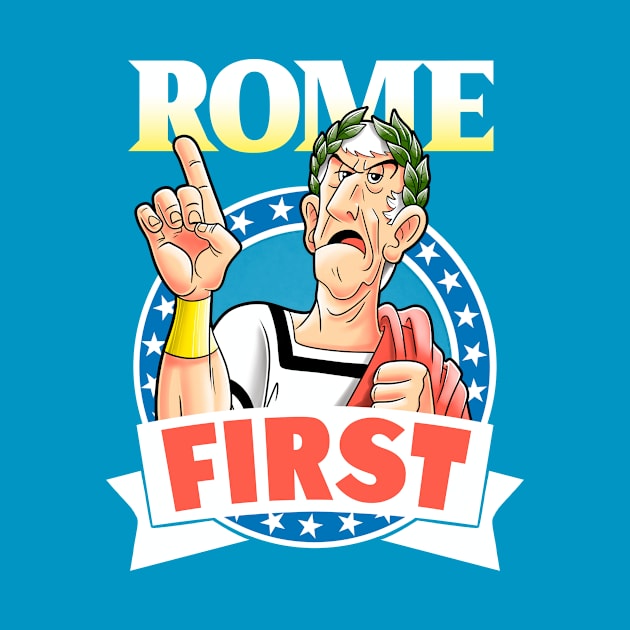 Rome first by Cromanart