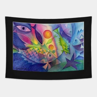 Fish Farts Tapestry