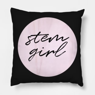 Stem Girl Pillow